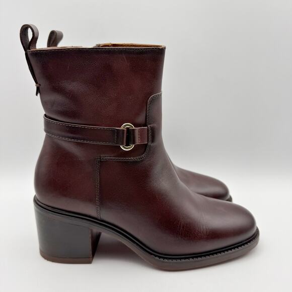 Pikolinos Womens Huesca W8X-8736 Boots EU 38 US 8 Calfskin Leather Brown NIB - Picture 3 of 12